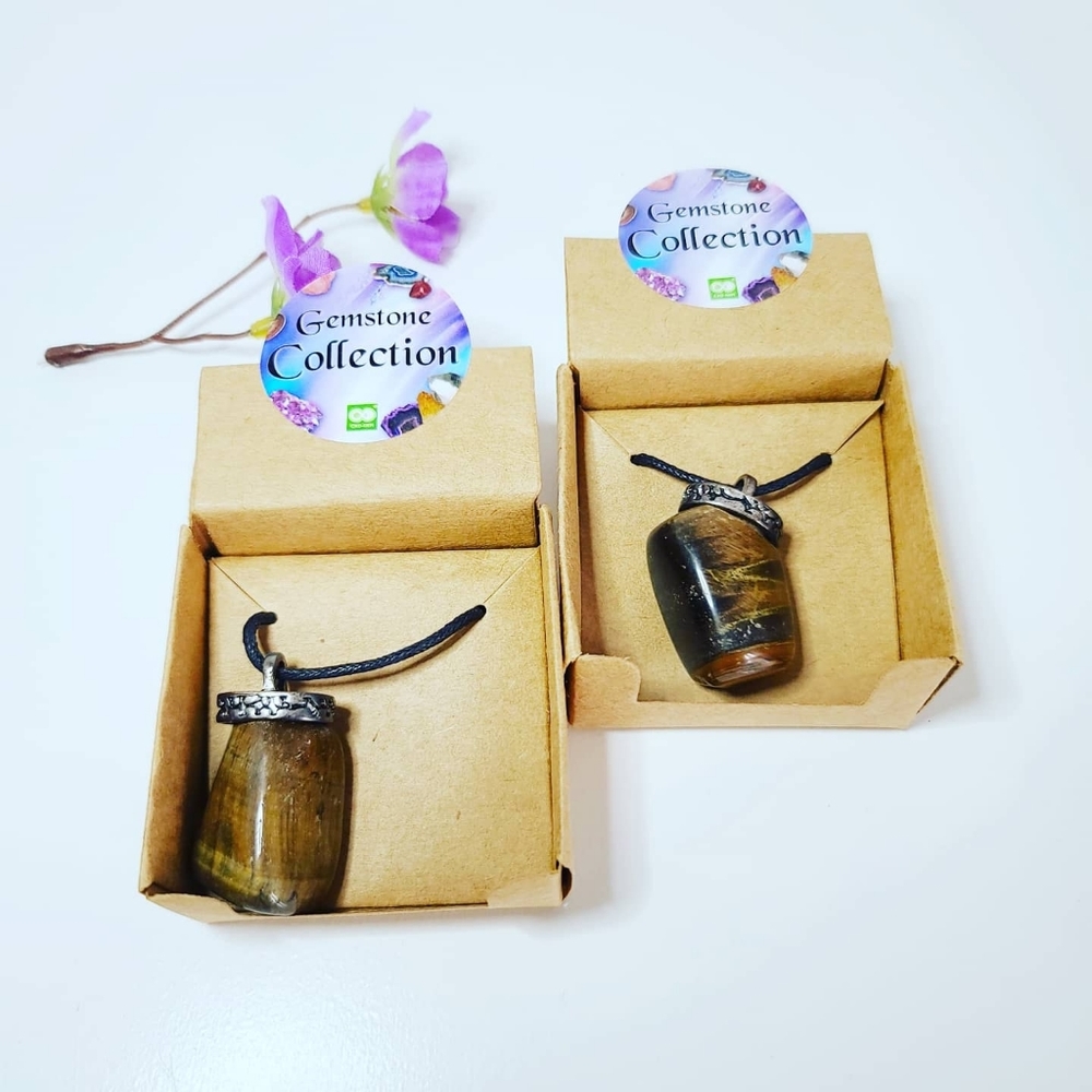 Tiger Eye Pendant in a gift box 🎁